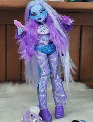 Monster High Abbey Bominable Yeti Fashion Doll With Accessories : Target