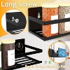 Magnetic Spice Rack Organizer for Fridge Seasoning Organizer for Kitchen Storage With Screw Magnetic Shelf - 4 of 4