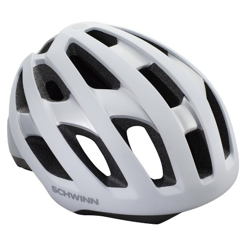 Schwinn Insight ERT Adult Helmet with LED Lights White