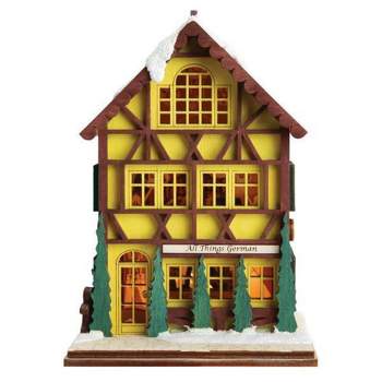 Ginger Cottages 5.25 In All Things German Secret Gingerman Tree Ornaments