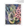The Pink Picket Fence "Let's Sing" Hand-Signed Floral Art Print, 12x16 Matted Wall Art – Fine Art Reproduction from Oil Painting by Kallen Gavin - 2 of 4