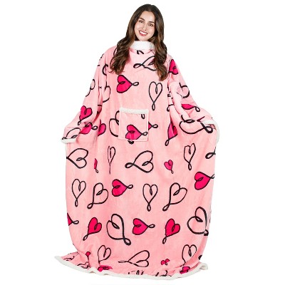Bare Home Adult Wearable Blanket