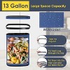 FDW Kitchen Trash Can with Lid, 13 Gallon Automatic Garbage Can for Bathroom Bedroom Home Office 50 Liter Touch Free Stainless Steel Waste Bin - 4 of 4