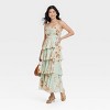 Women's Tiered Ruffle Maxi A-Line Dress - A New Day™ - 3 of 3