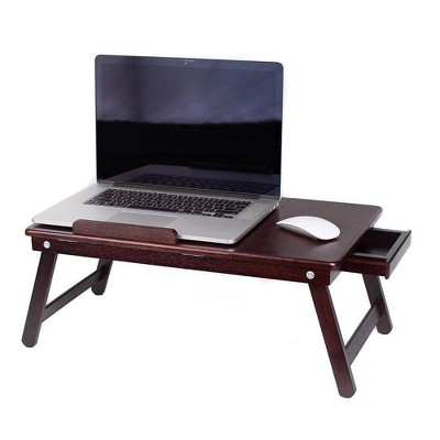 Birdrock Home Bamboo Laptop Bed Lap Tray Natural Target