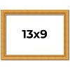 PosterPalooza | 13x9 Wood Antique Frame with UV Acrylic, 4 Finishes: Bronze, Gold, Silver, and Black - 2 of 4