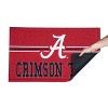 Evergreen NCAA Alabama Crimson Tide Embossed Mat Cross Hatch Indoor and Outdoor Doormat - 4 of 4