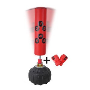 Punching Bag, 70'' Freestanding Punching Bag with Large Fillable Base - Durable for Teens & Adults Home Gym Boxing/Kickboxing - 1 of 4