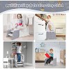 Toddler 2-Step Stool with Handrails, Anti-Slip Step Ladder, Toddler Learning Helper Stool Multifunctional Standing Tower - 4 of 4
