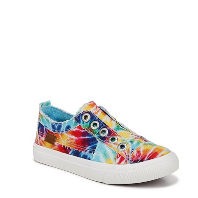 rainbow tie dye canvas