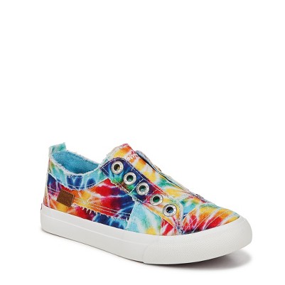 rainbow tie dye canvas