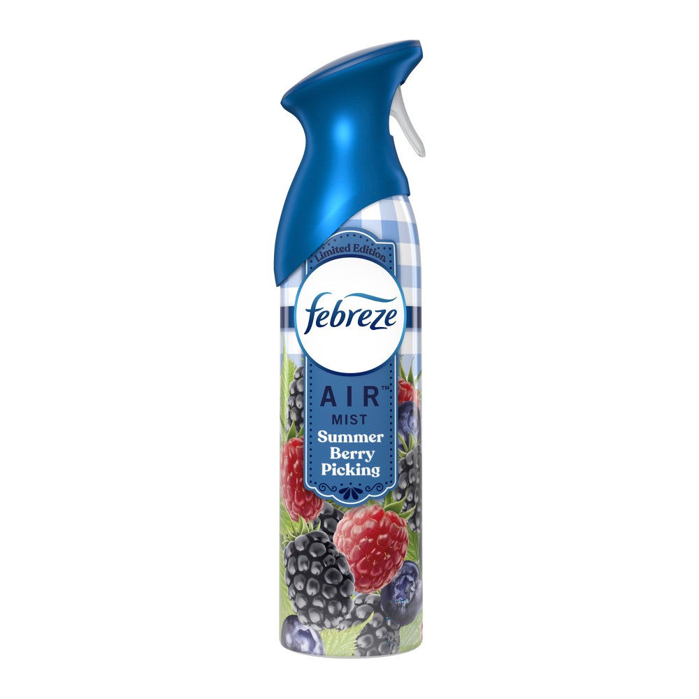 Photos - Air Freshener Febreze Air Mist Summer Berry Picking - 8.8oz 