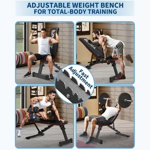 5-Tier Triangle Dumbbell Rack for 10 Pairs - Heavy Duty Carbon Steel Storage Stand, Rust-Proof Organizer for Gym Equipment - 1 of 4