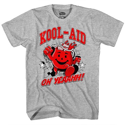 Mens Kool-Aid Oh Yeah Shirt - Kool Aid Drink Mix - Kool-Aid Man Oh Yeah Graphic T-Shirt