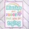 Teacher Created Resources® Pastel Pop Positive Posters, Set of 4 - 4 of 4