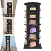 YIYIBYUS Black Rotating Free Standing Shoe Rack Shoe Organizer - 3 of 4