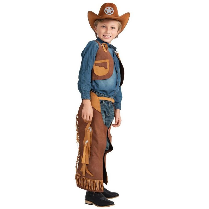 Dress Up America Cowboy Costume for Kids, 1 of 3