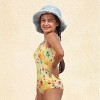 Kid's Fresh Lemonade Fruit Print One-Piece Swimsuit - Cupshe - 2 of 4