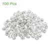 Unique Bargains Pave Crystal Sparkly Round Necklace Bracelet Rhinestone Beads 100 Pcs - 3 of 4