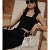 Sparkly Diamond Evening Bag Clutch Purses for Women Rhinestone Purse Glitter Handbag for Party Prom Cocktail Wedding (Silver) - 2 of 4