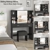 Vanity Desk with Mirror and Lights - 3 of 4