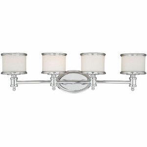 Vaxcel Carlisle 4 - Light Vanity in  Chrome - 1 of 4