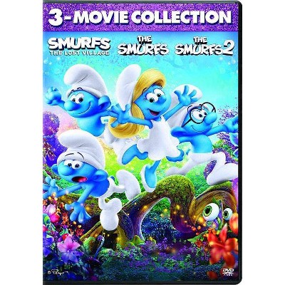 The Smurfs/The Smurfs 2/Smurfs: Lost Village (DVD)(2018)