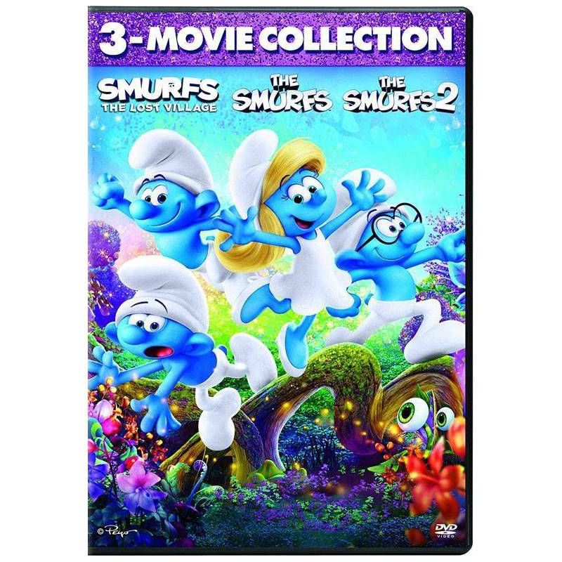 The Smurfs/The Smurfs 2/Smurfs: Lost Village (DVD)(2018), 1 of 2