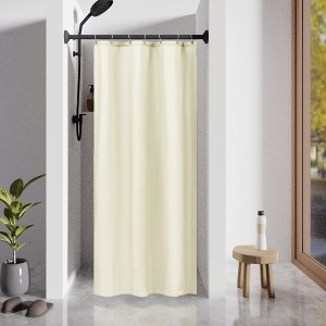 Awesome Home Waterproof Soft Fabric Shower Curtain or Liner - 1 of 4