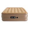 Insta-Bed 840017 Raised 18" High Suede Top Queen Air Mattress with Built-In Never Flat Dual Pump Inflation System and Carrying Bag - image 2 of 4