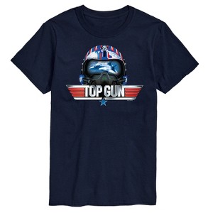 Men's - Top Gun - Maverick Helmet Short Sleeve Graphic T-Shirt - 1 of 4