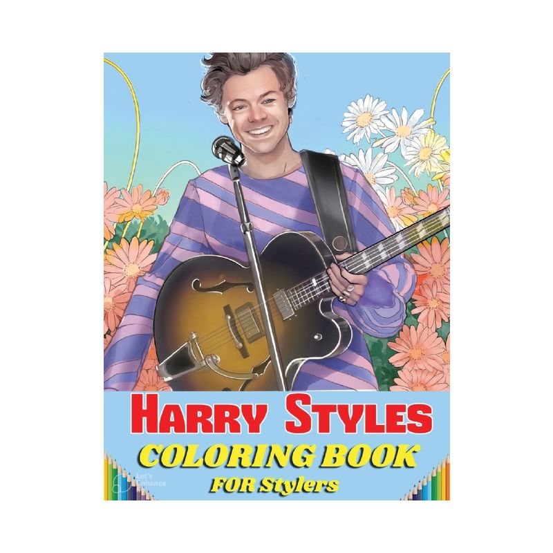 Harry Styles Coloring Book For Stylers - (Paperback), 1 of 2