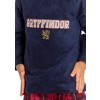 Harry Potter Gryffindor Lion Christmas Plush Holiday Plaid Pajama Set - 3 of 3