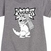 - Rugrats - Reptar Tokyo Graphic Short Sleeve Fleece Dress - 2 of 4