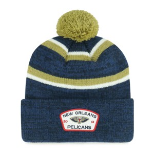 NBA New Orleans Pelicans Couliour Knit Beanie with Pom - 1 of 2