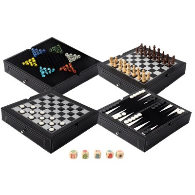 GSE Premium Leather 5-in-1 Chess
