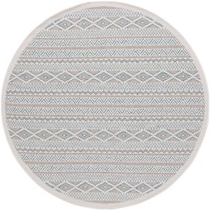 Wicker WCK152 UV & Stain Resistant Non-Shedding Power Loomed Indoor/Outdoor Rugs - Safavieh - 1 of 4