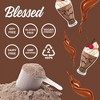 Blessed Plant Based Vegan Protein Powder - 23g of Pea Protein Powder, Dairy Free, Gluten Free, Soy Free - 30 Servings (Chocolate Mylk) - 3 of 4