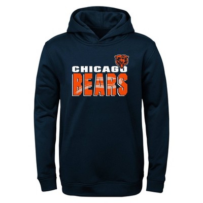 Nfl Chicago Bears Long Sleeve Core Big & Tall Fleece Hooded Sweatshirt :  Target