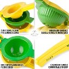 Zulay Metal 2-In-1 Lemon Lime Squeezer - Hand Juicer Lemon Squeezer - Max Extraction Manual Citrus Juicer - image 4 of 4
