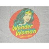 Wonder Woman Superhero In Circle Women's Athletic heather Tshirt - 2 of 2