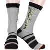 Jujutsu Kaisen Socks Jujutsu High Crest Logo 2 Pack Adult Crew Socks - 2 of 4