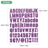 Unique Bargains Vinyl Self Adhesive Waterproof Durable Mailbox Numbers Stickers 8 Sheets - 3 of 4