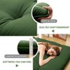 Solid Japanese Floor Mattress Indoor Furniture Living Room Bedroom Futon Mattress, Foldable & Portable Tatami Mat Roll Up Camping Mattress Pad - 3 of 4