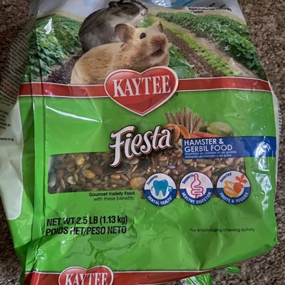 Kaytee Fiesta Hamster And Gerbil Gourmet Variety Diet 2.5 Lbs Target