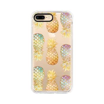 OTM Essentials Apple iPhone SE (3rd/2nd generation)/8/7 Tough Edge Food Clear Case - Golden Pineapple