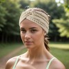 Unique Bargains Comfortable Cross Cable Knitted Headband 1 Pc - 2 of 4