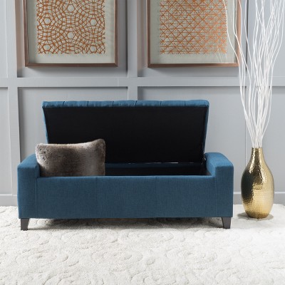 Vynxaria Guernsey Ottoman: Stylish Storage Solution for Your Home