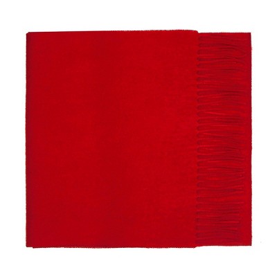 Lona Scott Pure Lambswool Plain Scarf