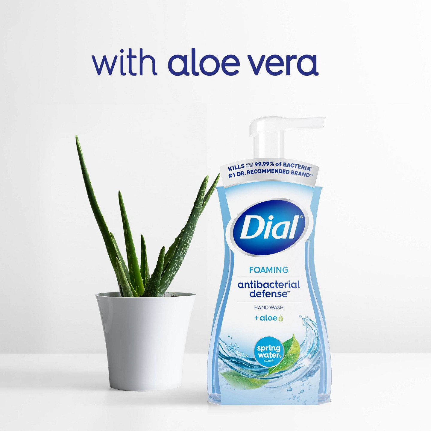 Сменный блок пенящегося мыла для рук Dial Antibacterial Defense, Spring Water, 30 fl oz — фото 6
